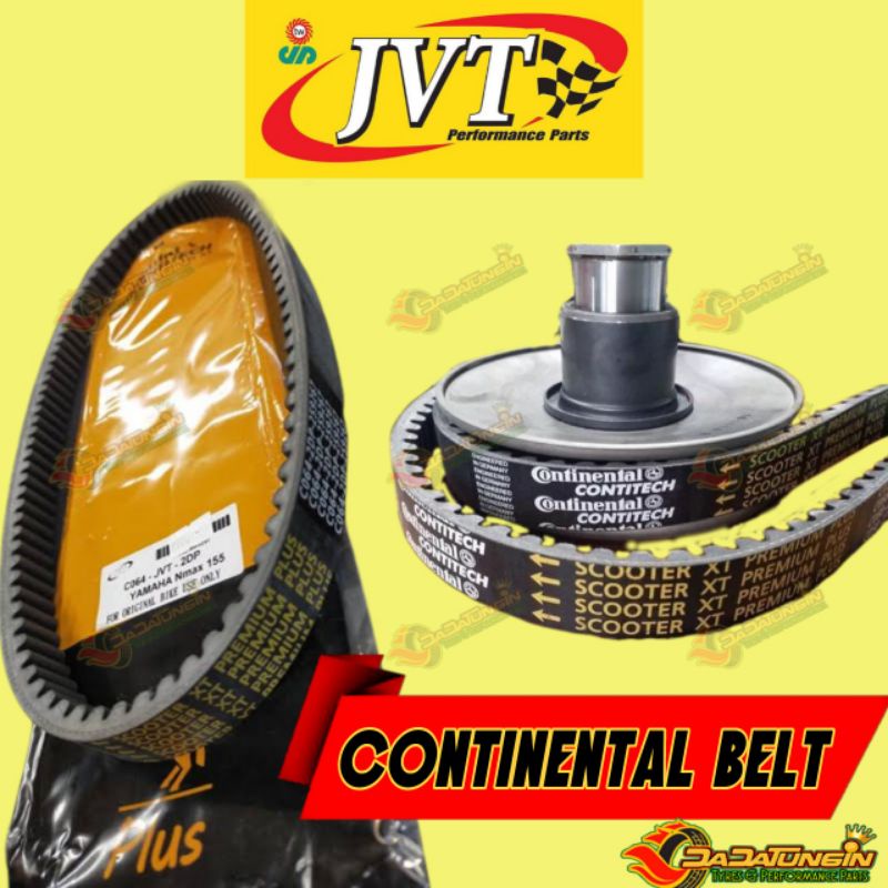 JVT Continental CVT Belt for Yamaha Mio Sporty, Mio i 125 and Aerox