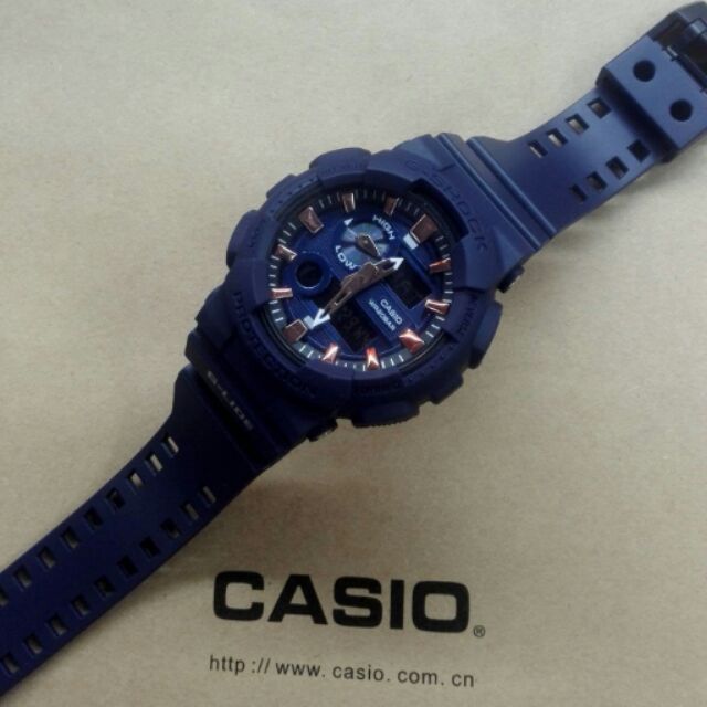 dark blue g shock watch