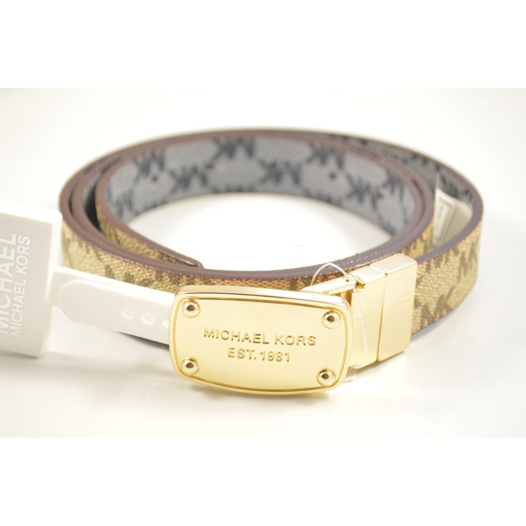 michael kors belt womens yellow