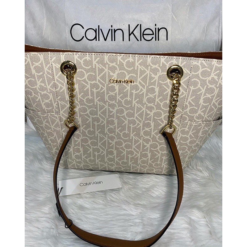 Original Calvin Klein Monogram Tote Bag | Shopee Philippines
