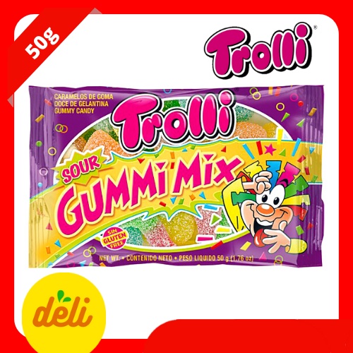 Trolli Sour Gummi Mix Candy Gummy Gluten Free 50g Shopee Philippines