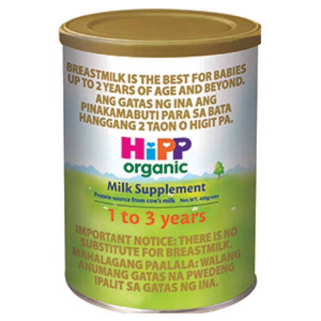 hipp organic milk price