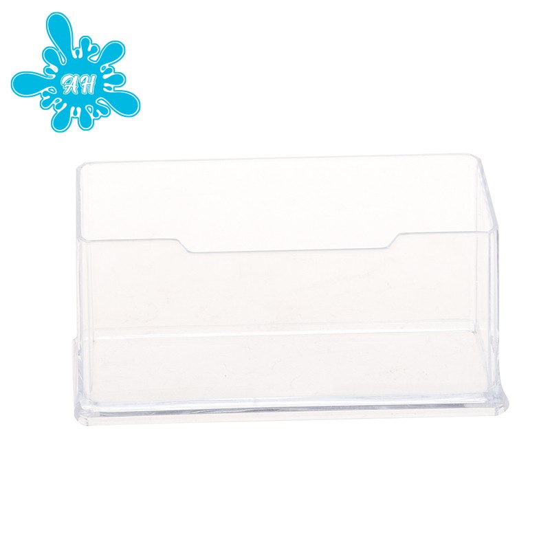 New Clear Desktop Business Card Holder Display Stand Acrylic