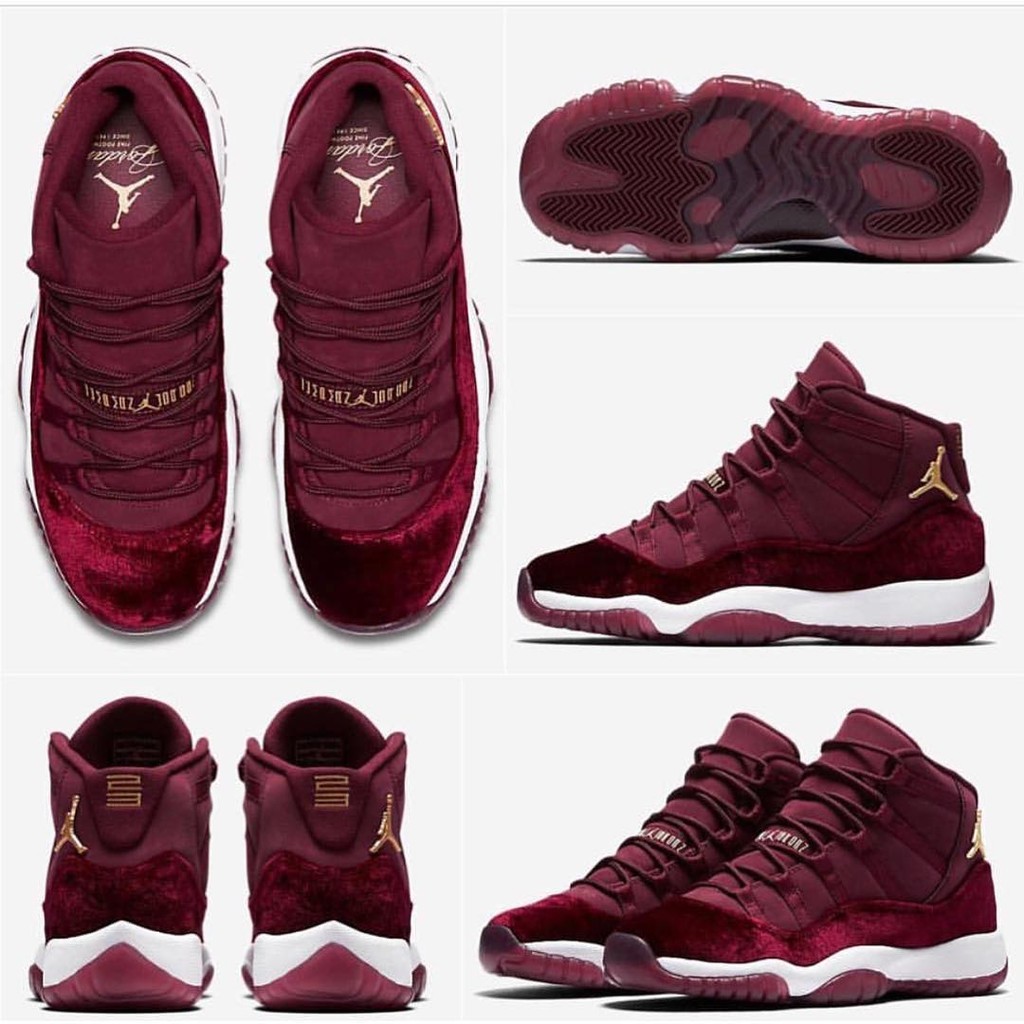 burgundy jordan 11