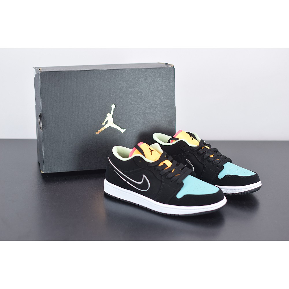 aurora green jordan 1 low