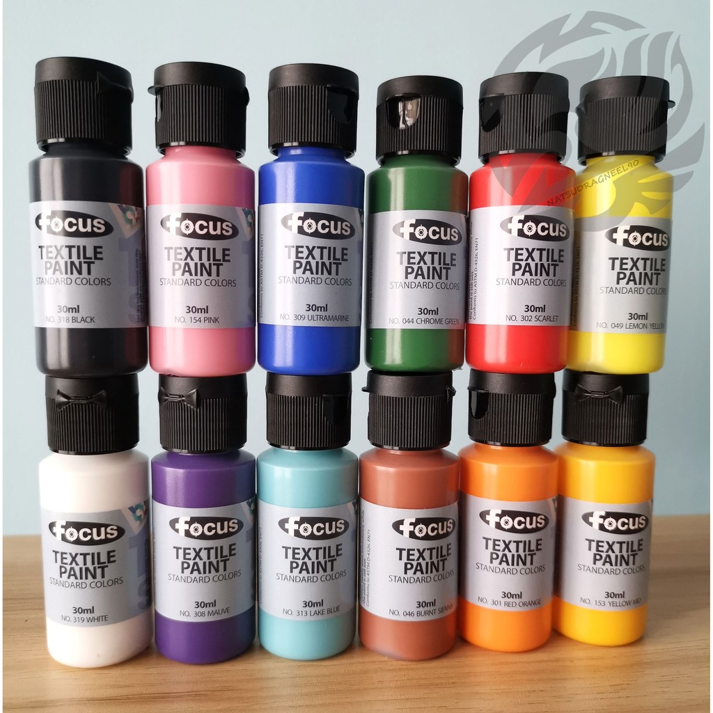 Focus Textile Paint [30ml] Shopee Philippines