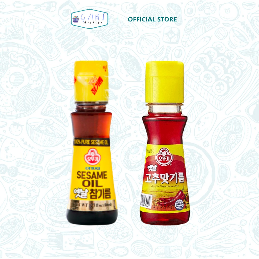 Ottogi Korean Pure 100 Sesame and Chili Oil 80ml Shopee Philippines