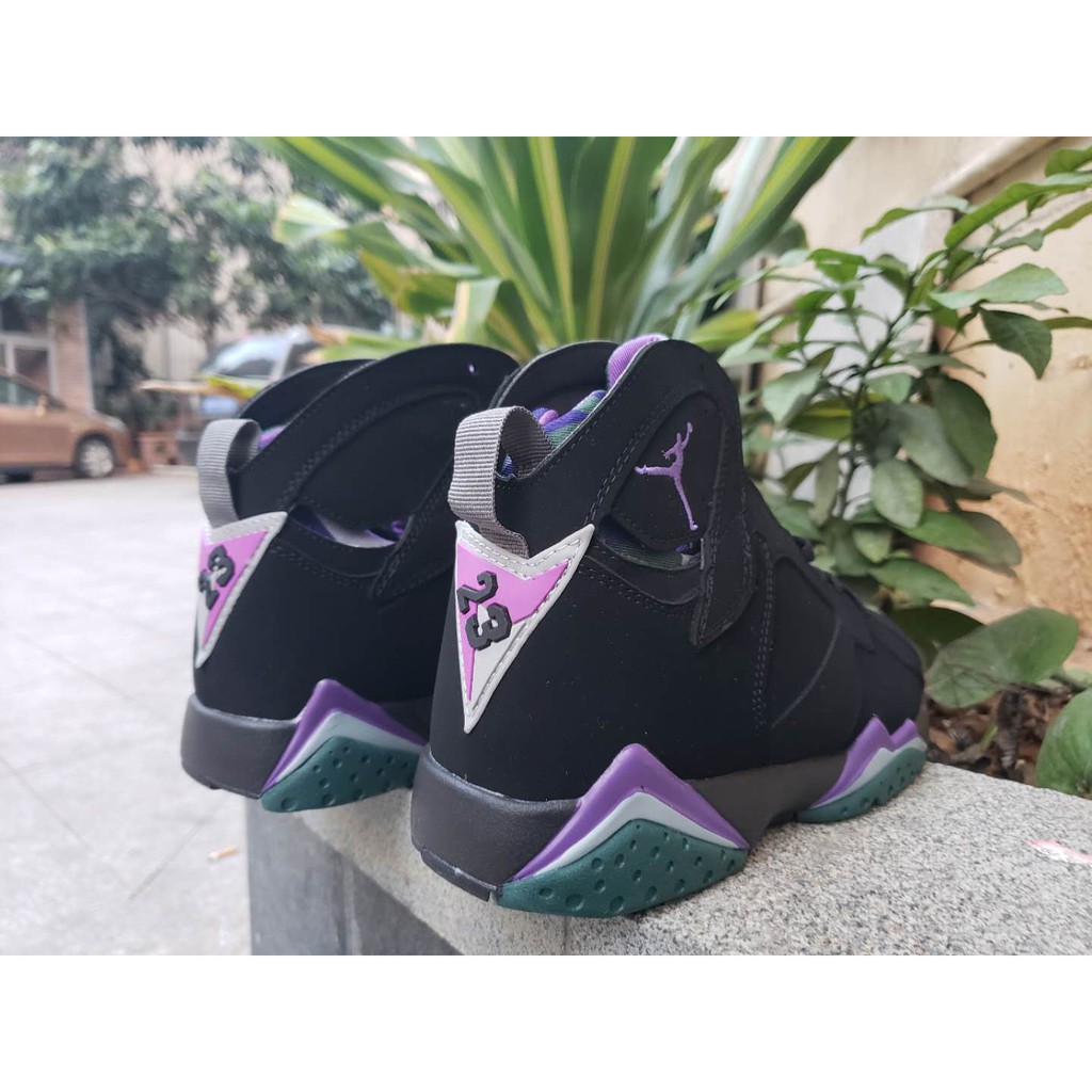 purple and black retro 7