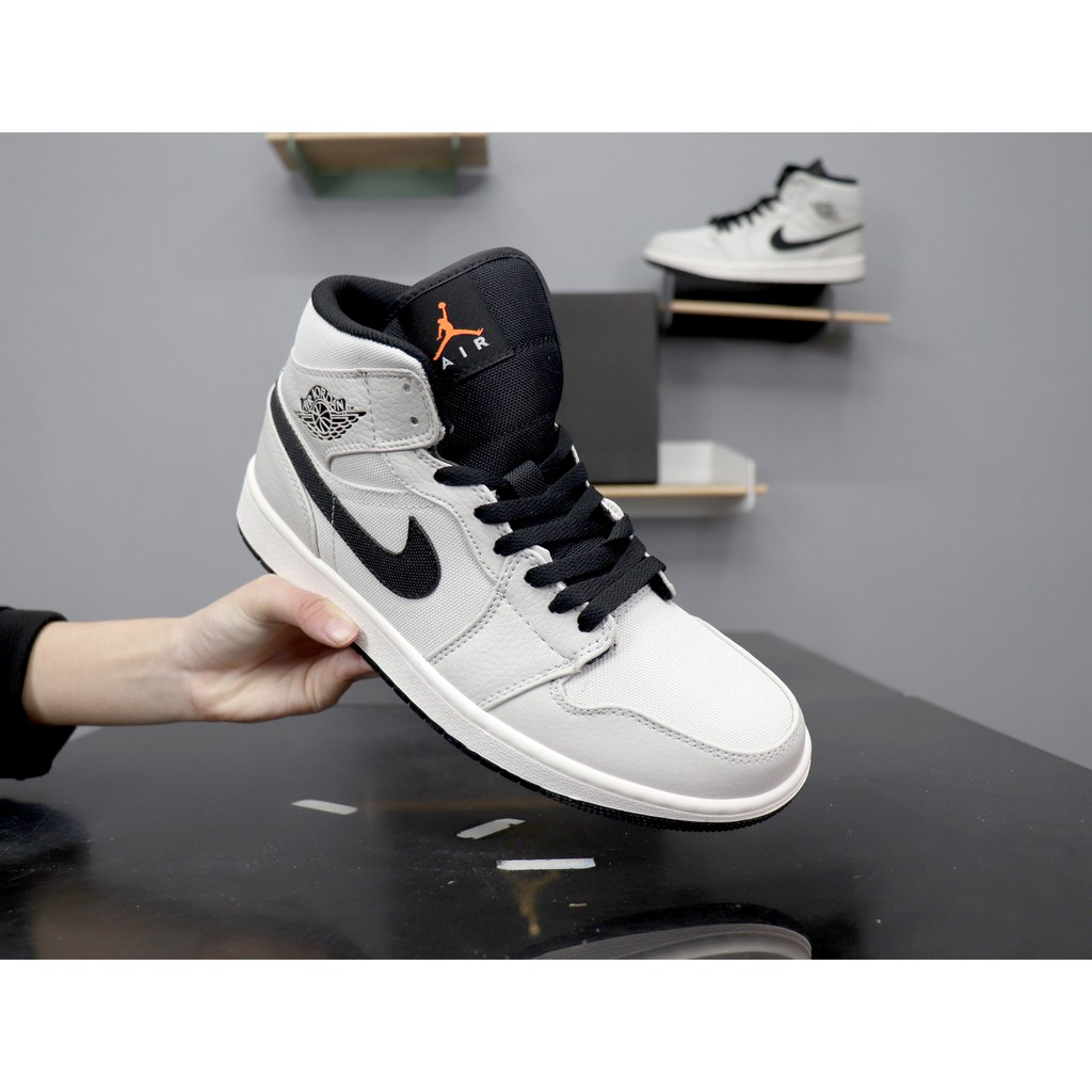 air jordan 1 mid se light bone