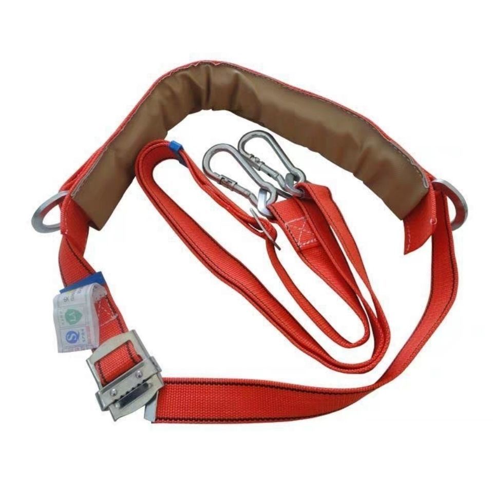 Aerial work safety belt, fence climbing pole safety rope fall