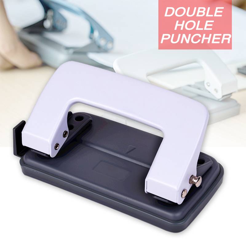 Hole Puncher 0101 10page Twohole Paper Punch Holepunching Device