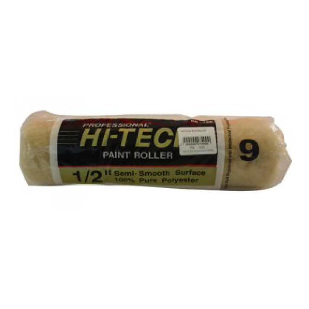 Hi Tech Paint Roller 9” without handle and 4” with handle