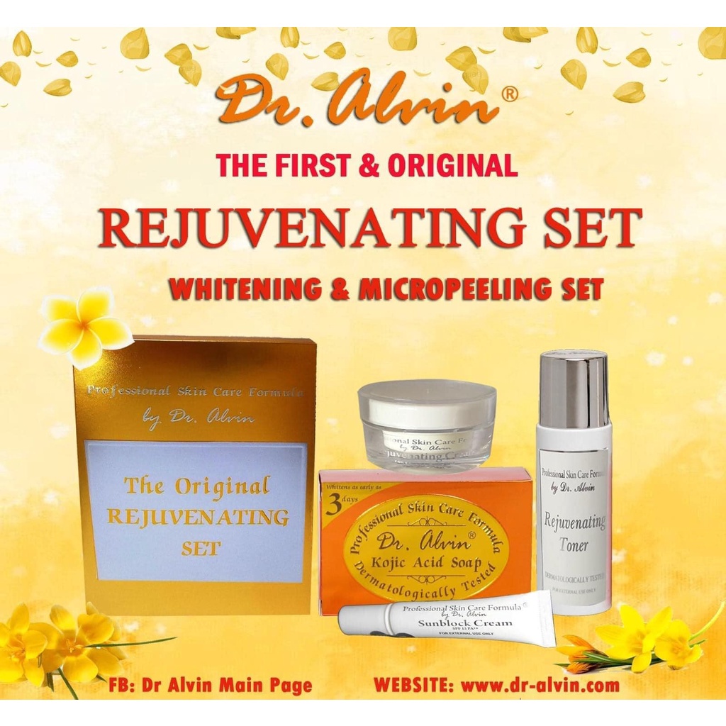 PROFESSIONAL SKIN CARE FORMULA BY DR. ALVIN THE ORIGINAL REJUVENATING