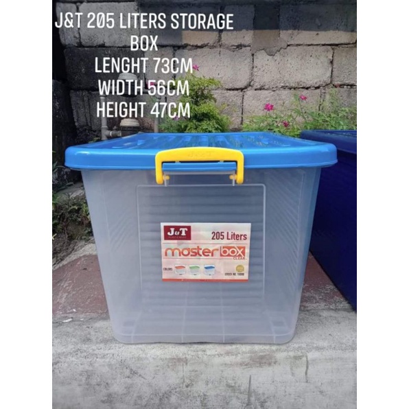 BUY 1 TAKE 1 !!! J&T 205 liters Master/Storage Box | Shopee Philippines