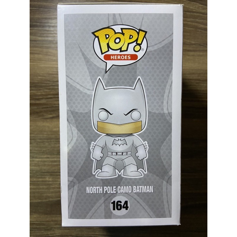Funko POP! #164 North Pole Camo Batman (Target Exclusive) FREE PROTECTOR |  Shopee Philippines