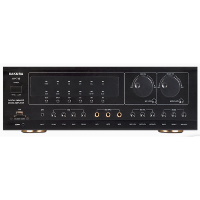 amplifier sakura739/USBSD USB, SD Port, MP3 Function (500w x 2