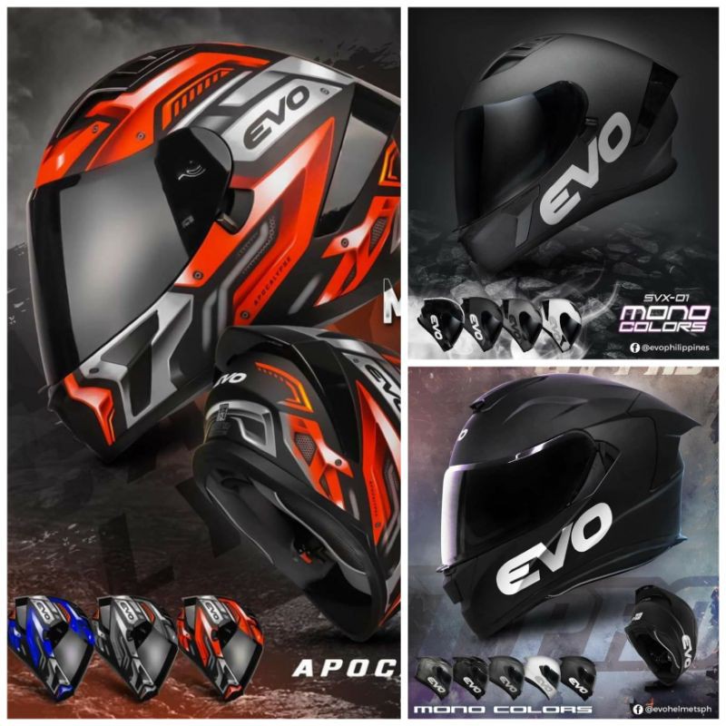 EVO HELMETS GSX3000 XR03 Shopee Philippines
