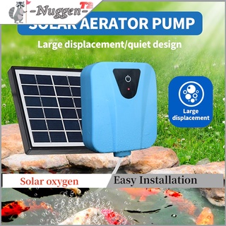 Solar oxygen aquarium water oxygen pump pond air pump ⚡ Fast delivery