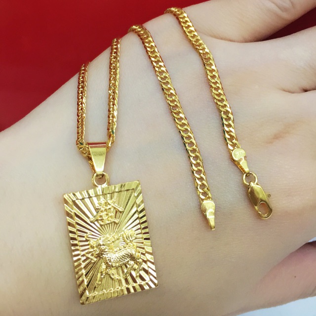 Bangkok gold necklace Class a Shopee Philippines