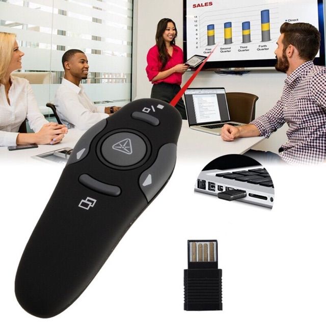 RF 2.4GHZ Wireless Remote Presentation usb control ppt presyo ₱199
