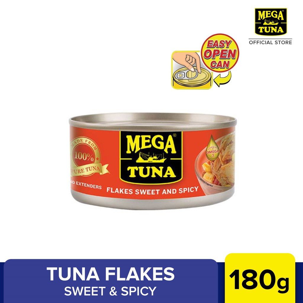 Mega Tuna Flakes Sweet and Spicy 180g Shopee Philippines