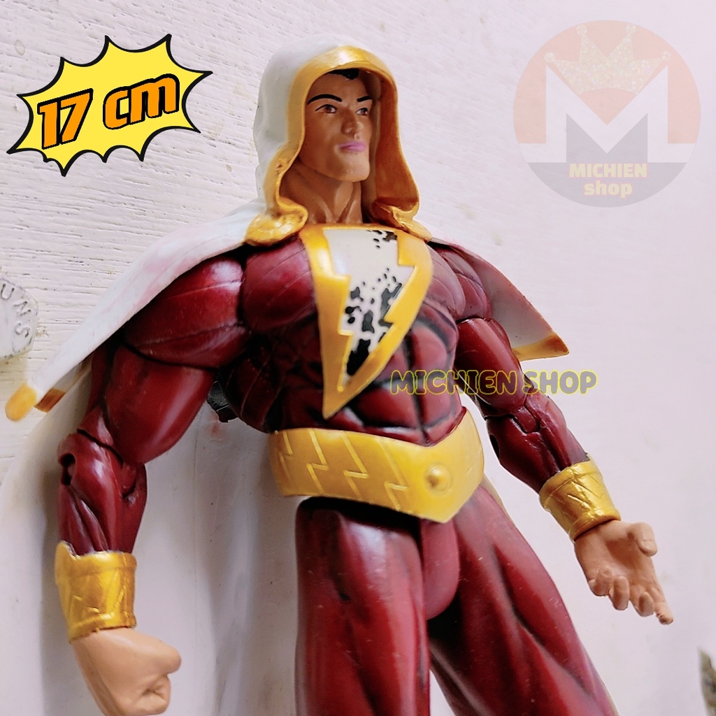 The Cheapest DC Superhero Series Shazam Action Figure Toy Display IBSD