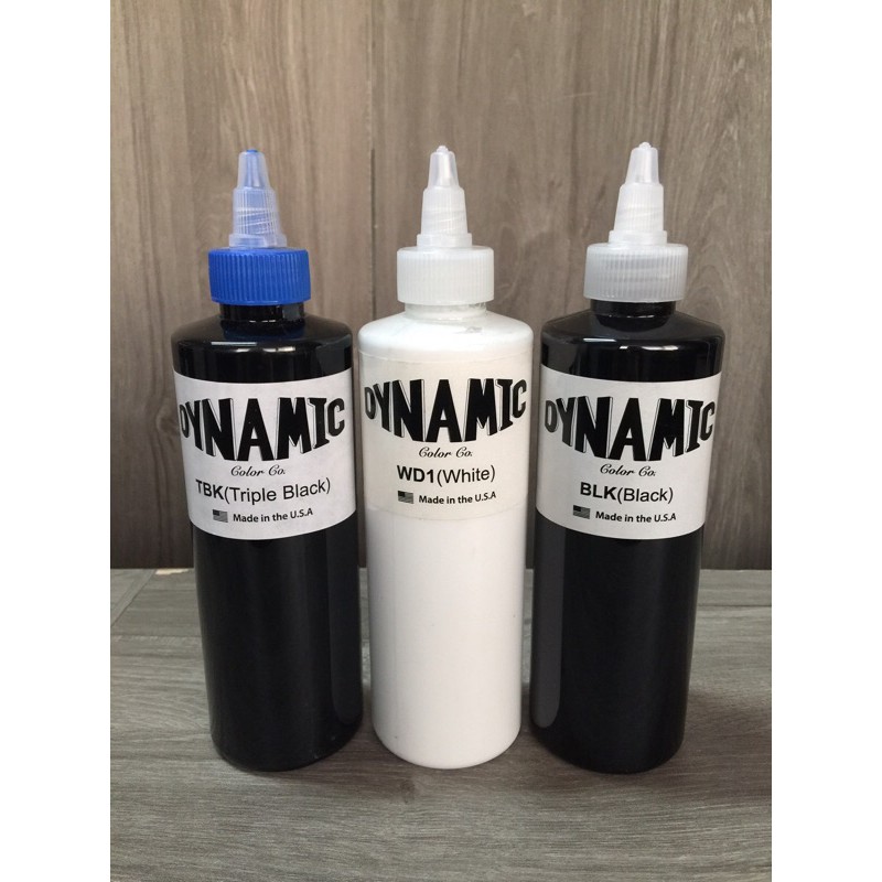 Original Dynamic Black White Triple Black Tattoo Ink 8oz Shopee Philippines