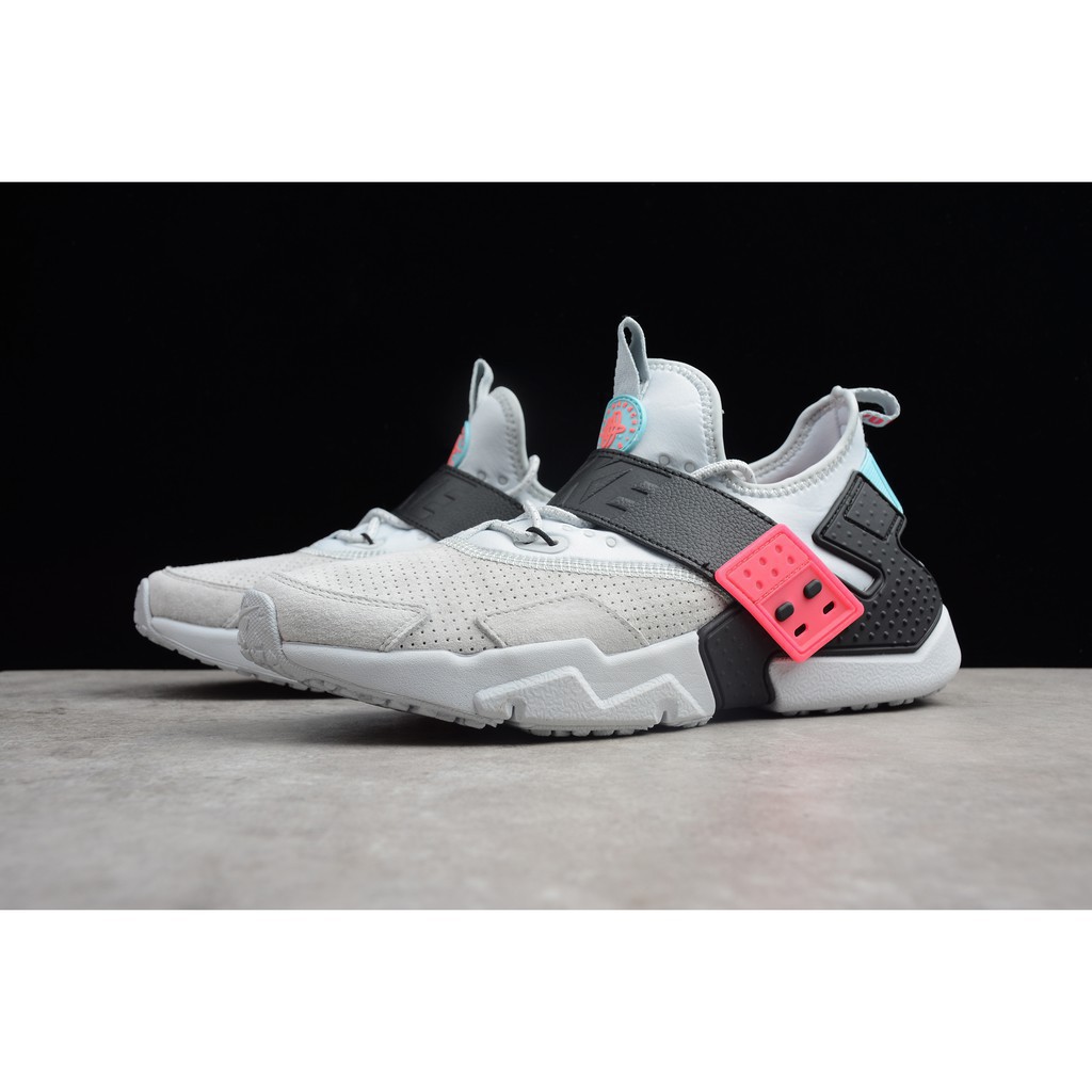 pink and grey huaraches