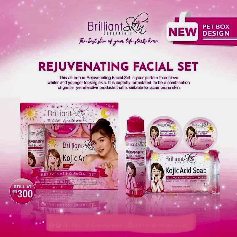 Brilliant Skin Essentials Set | Shopee Philippines