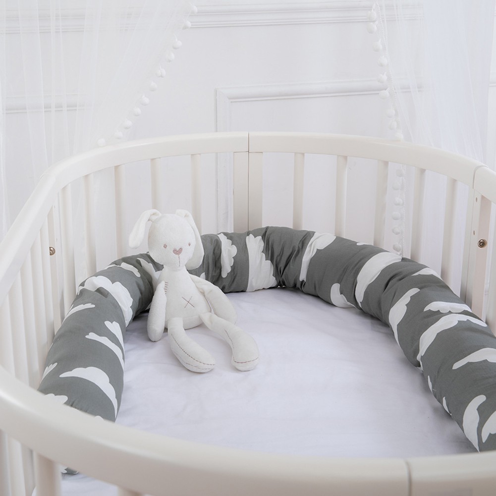 snake crib bumper