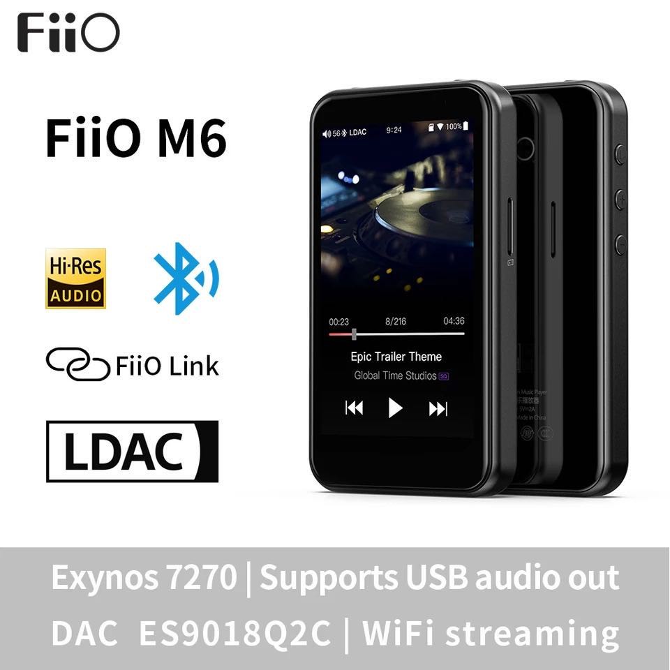 FiiO M6 HiRes MP3 Bluetooth Full Screen Touch DSD Android HIFI Player