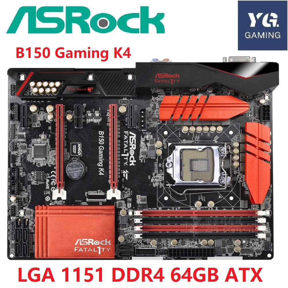 Tunay Na Asrock Fatal1ty B250 Gaming K4