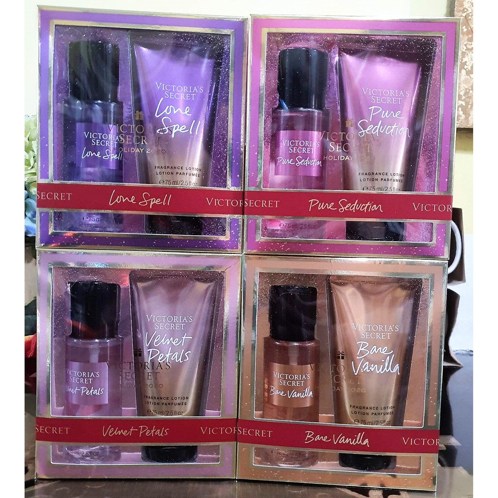 Victoria's Secret Travel Size Gift Set 75ml/2.5oz Each Shopee Philippines