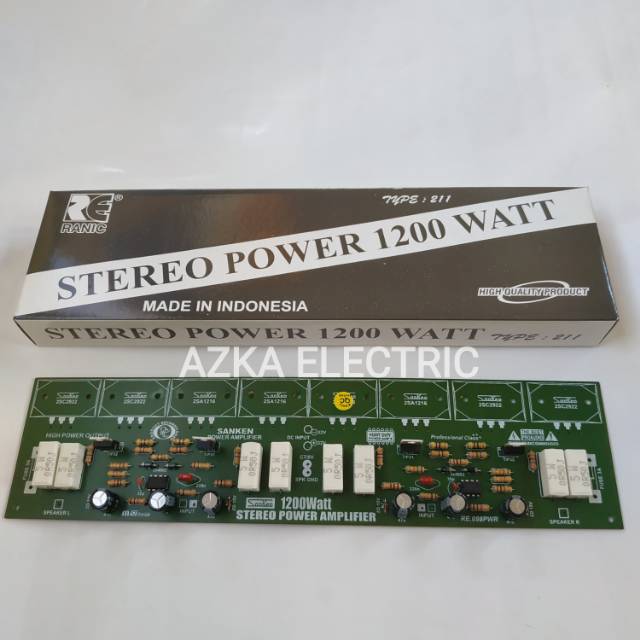 1200 watt amplifier kit