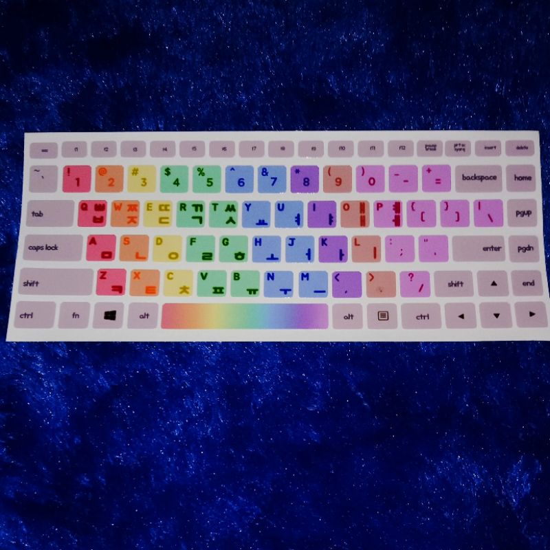 Korean LAPTOP KEYBOARD Stickers / HANGEUL AESTHETIC Shopee Philippines