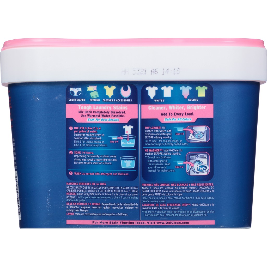 oxiclean for cloth diapers
