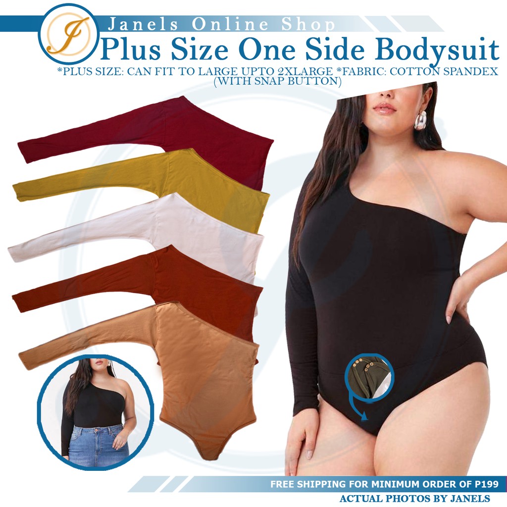 plus size one piece bodysuit