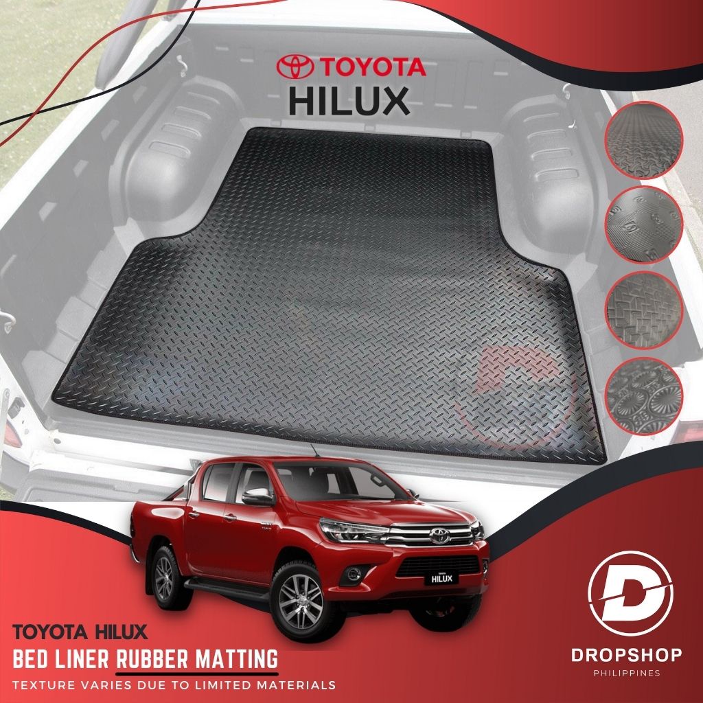 Pickup Trucks Rubber Matting Bed Liner Toyota Hilux Shopee Philippines