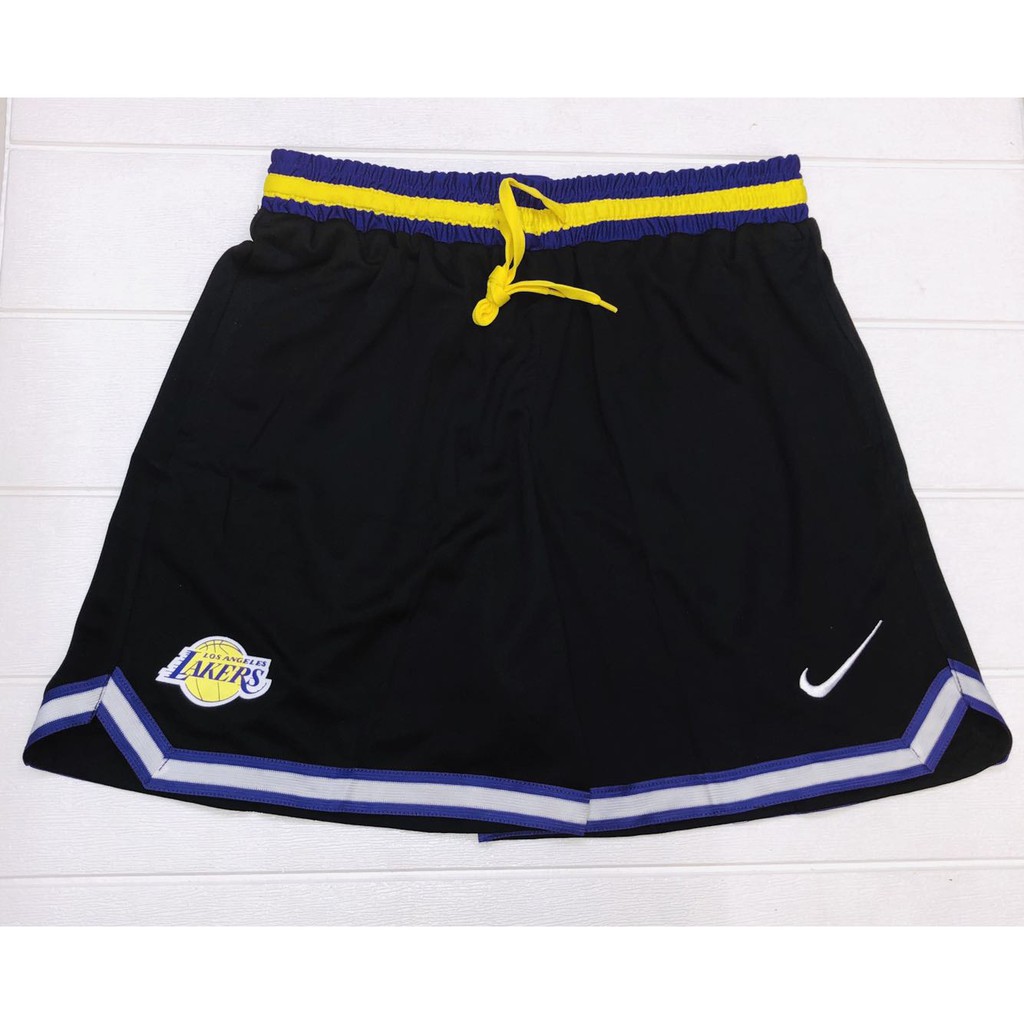 lakers dri fit shorts