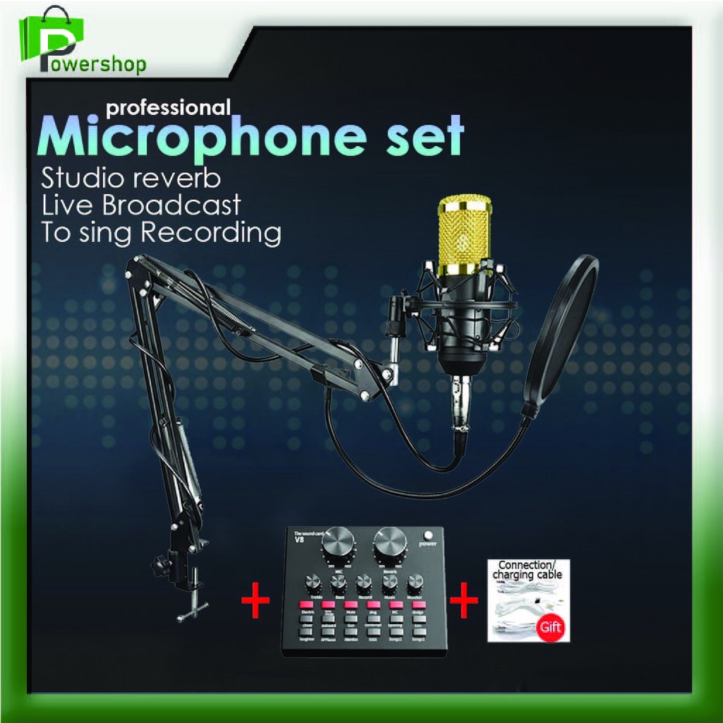 Microphone condenser microphone No howling, antiinterference