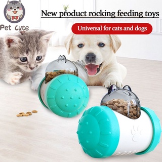 Cat Toy Pet Dog Toy Automatic Dog Food Container Dog Slow Feeder Toy Interactive Toy for Pet Dog Cat