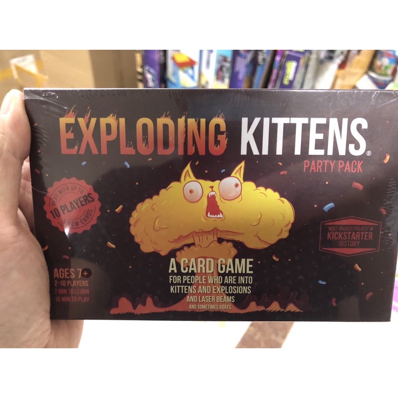 Exploding Kittens Party Pack New Edition Shopee Philippines