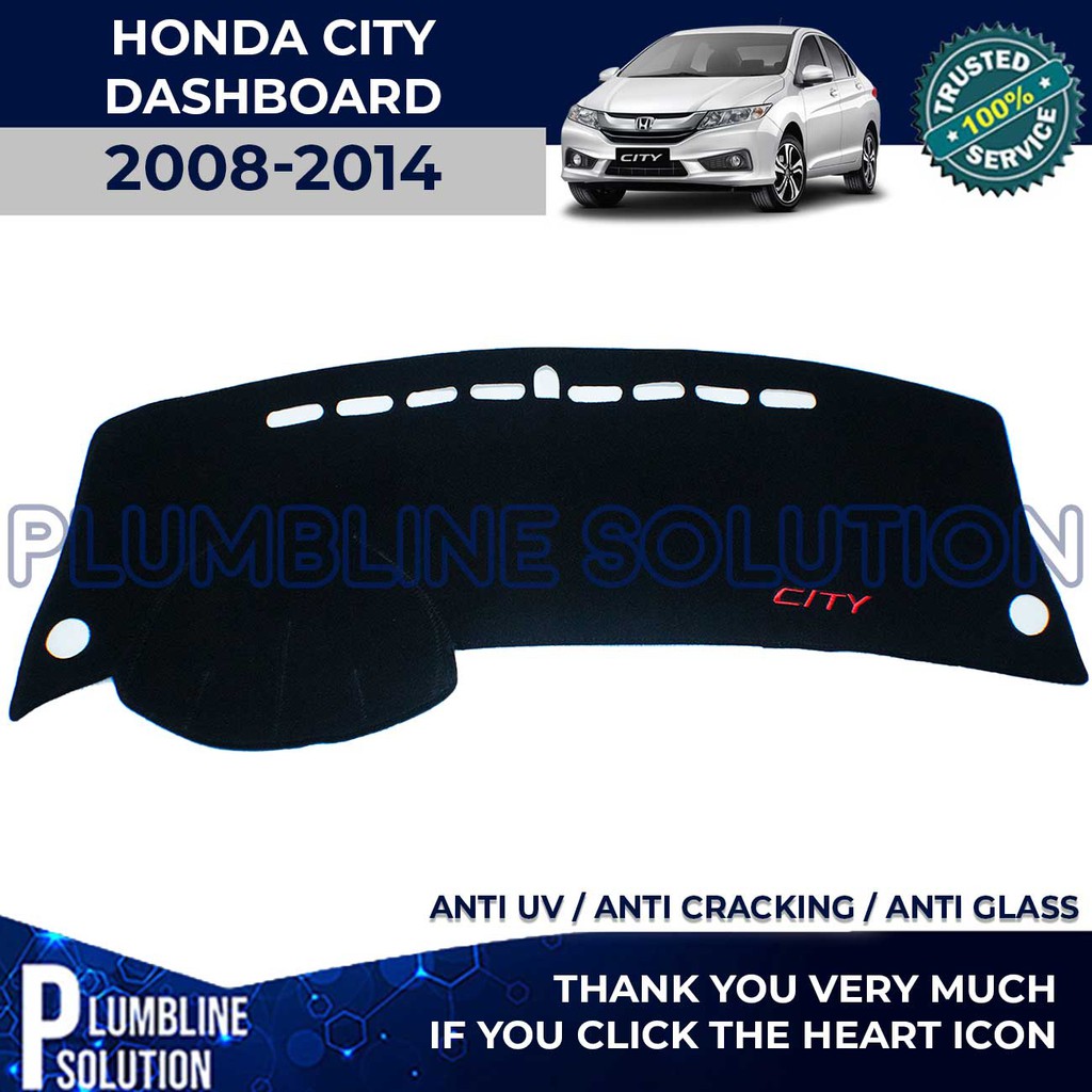 Honda City 2008 2014 / 2014 2019 Dashboard Cover Dashmat Dash Mat