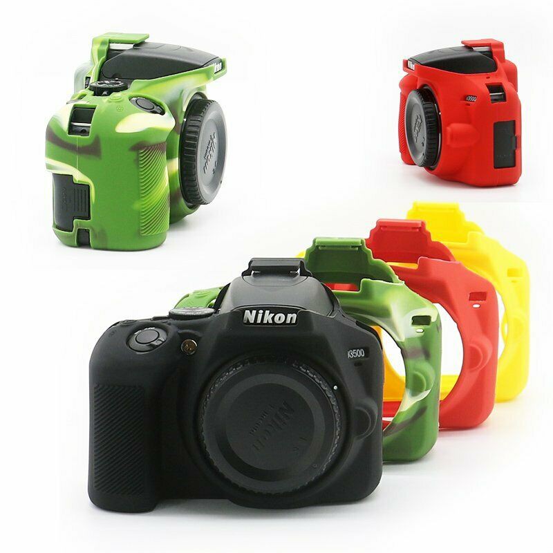 for Nikon D3200 D3300 D3400 d5100 d5200 D5300 D5500 D7000 D7100 D7200 Soft  Rubber Skin Silicone camera protective case | Shopee Philippines