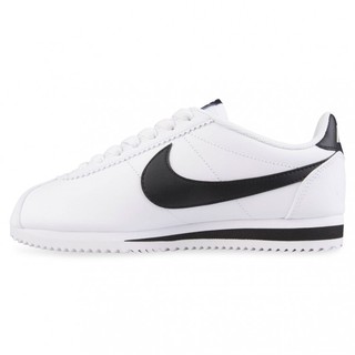 cortez shoes white and black