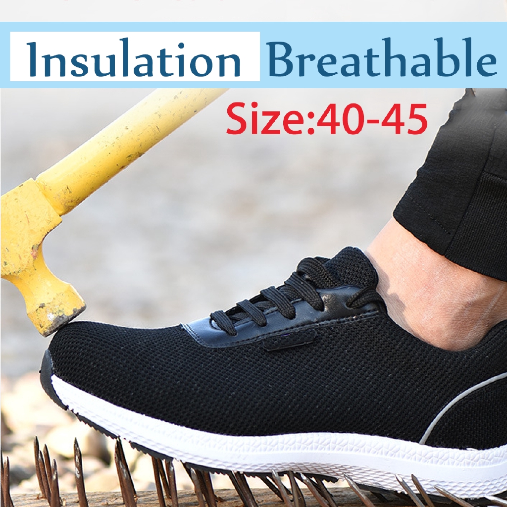 breathable work shoes