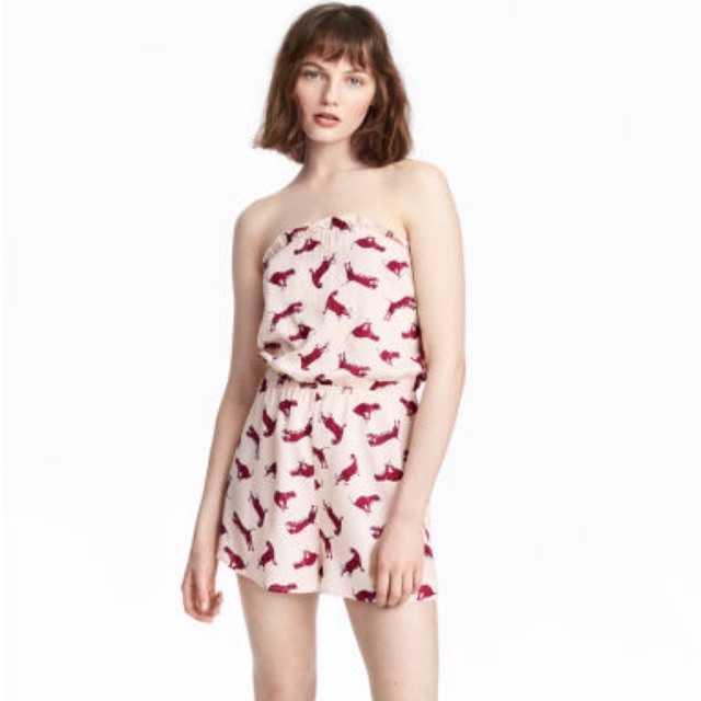 h&m girls romper