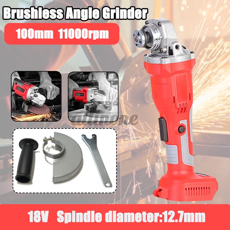 Cordless Lithium Battery Brushless Angle Grinder 20 Volt MAX CutOff