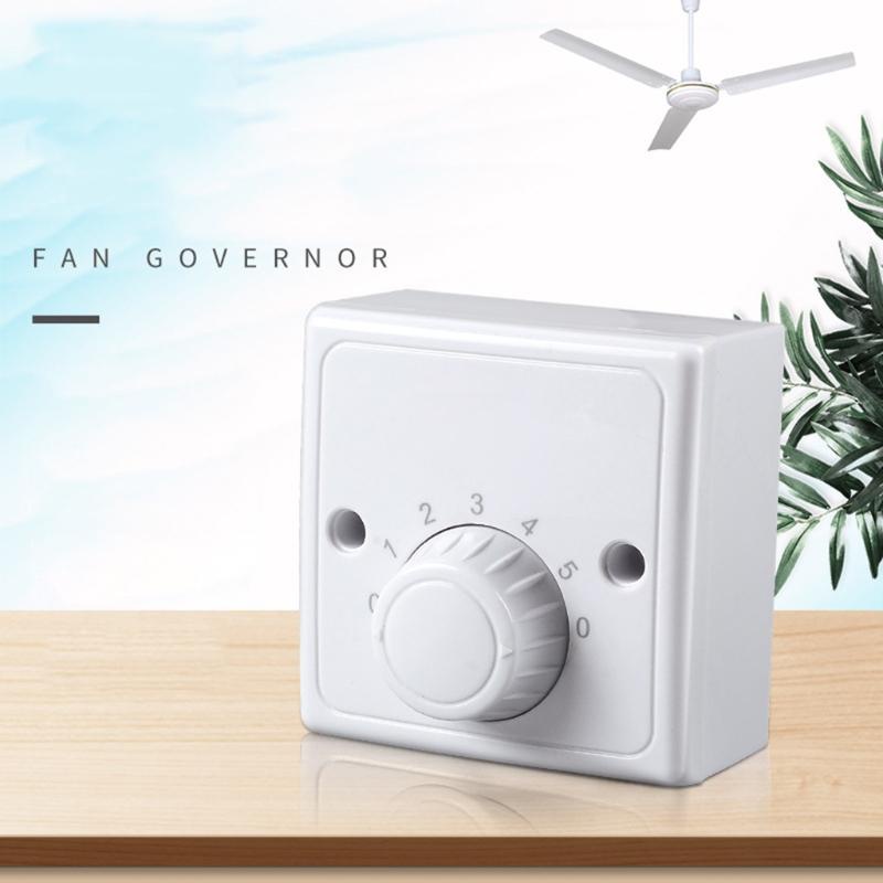 5 Speeds Variable Fan Speed Control Suitable for Most Brand Ceiling ...