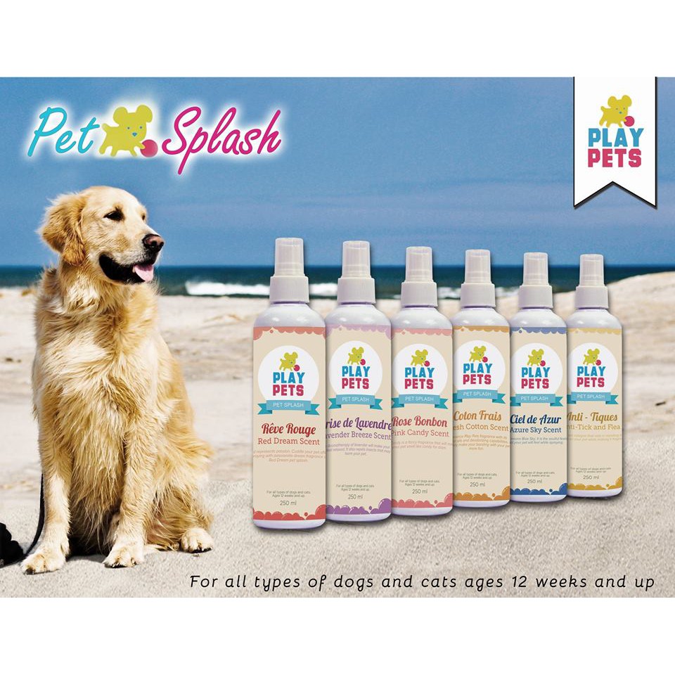 Play Pets Pet Splash Cat & Dog Cologne Shopee Philippines